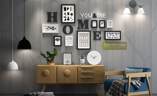 Bộ 9 khung hình HOME