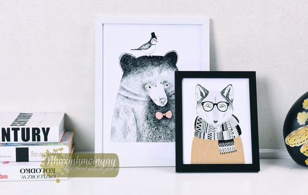 Khung hình gỗ chữ nhật