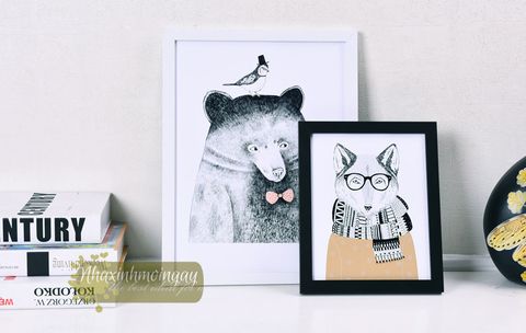 Khung hình gỗ chữ nhật