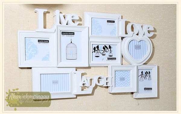 Khung hình live love laugh