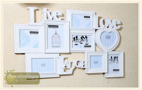 Khung hình live love laugh