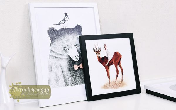 Khung hình treo tường nghệ thuật cho ngôi nhà bạn