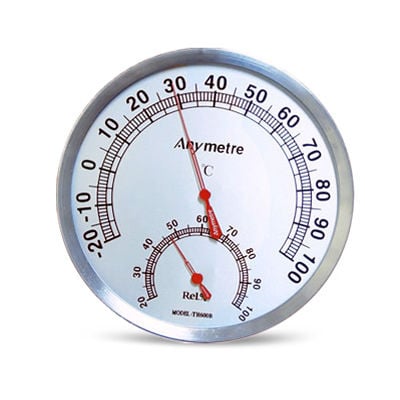 Nhiệt ẩm kế treo tường Anymetre TH600B Nhiệt ẩm kế treo tường Anymetre TH600B