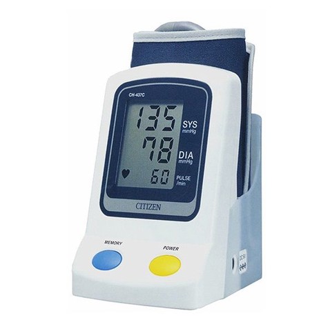 Máy đo huyết áp bắp tay Citizen CH-437C