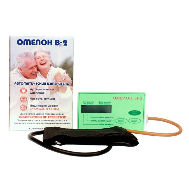 Máy đo đường huyết không cần lấy máu Omelon B2 Máy đo đường huyết không cần lấy máu Omelon B2