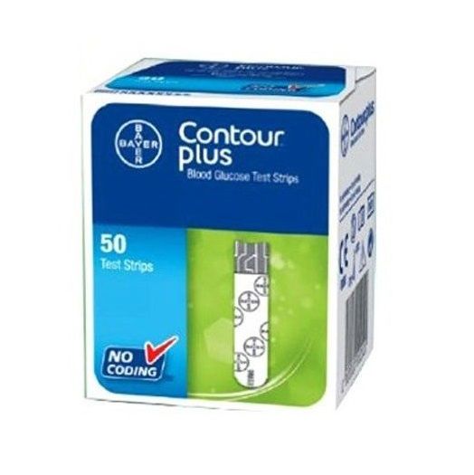 Que thử đường huyết Bayer Contour Plus 50 Que thử đường huyết Bayer Contour Plus 50