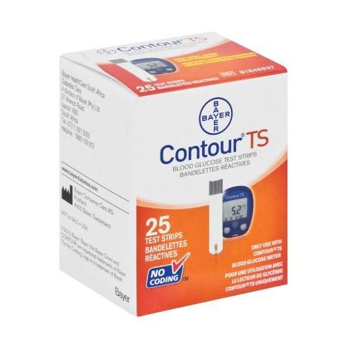 Que thử đường huyết Bayer Contour TS 25 Que thử đường huyết Bayer Contour TS 25