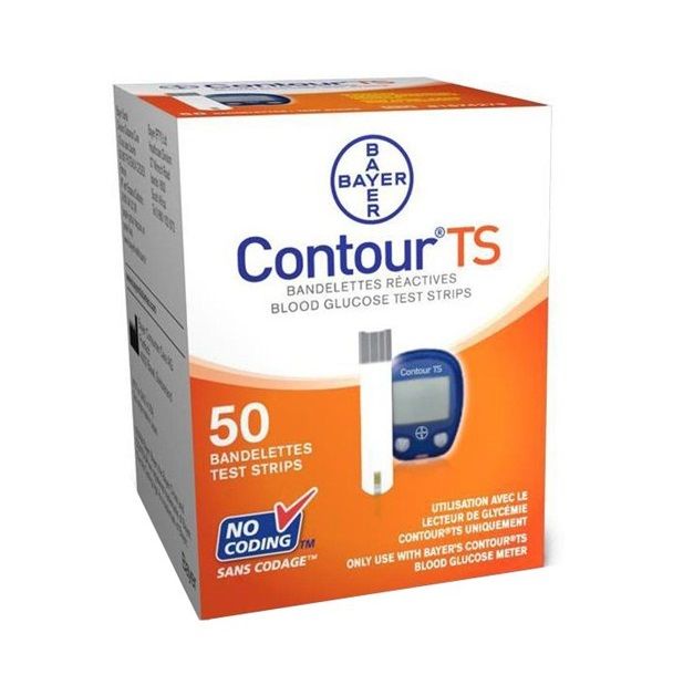 Que thử đường huyết Bayer Contour TS 50 Que thử đường huyết Bayer Contour TS 50