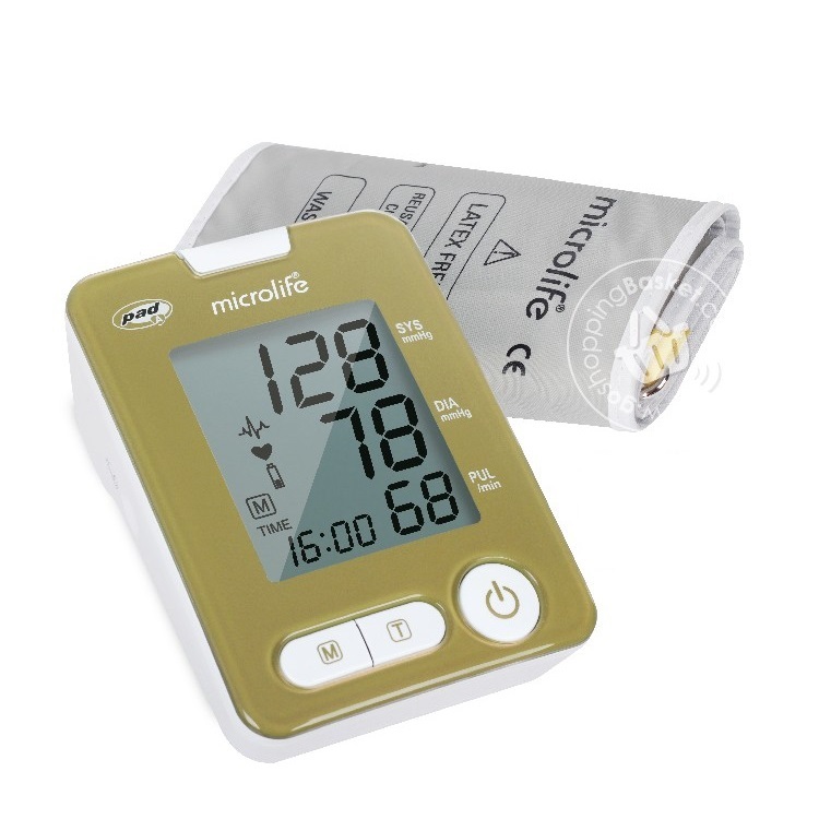 Máy đo huyết áp Microlife BP Gold Edltion 3NM1-3E Máy đo huyết áp Microlife BP Gold Edltion 3NM1-3E