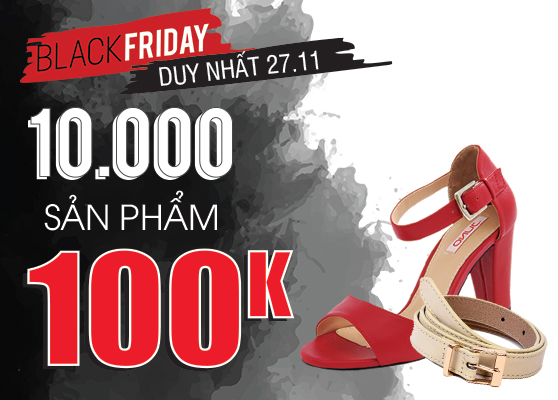 Black Friday: Giày nữ Juno giảm 10,000 sản phẩm giá 100,000 đồng
