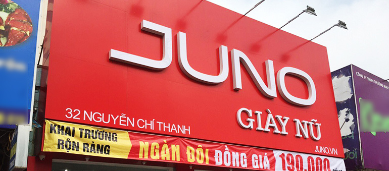 Giày nữ JUNO khai trương thành công cửa hàng Nguyễn Chí Thanh